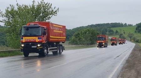 11 camioane cu ajutoare umanitare din partea României au intrat în Cernăuți