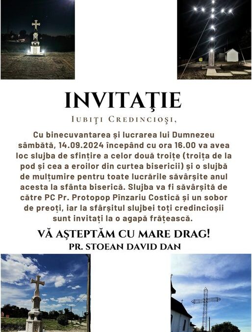 „Sub Ocrotirea Credinței: Binecuvântarea Troițelor și Întâlnirea Frățească”