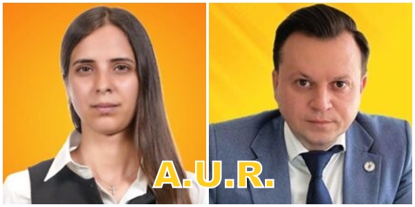 Cătălin Silegeanu și Ariadna Cîrligeanu, aleși ai AUR, transmit mulțumiri alegătorilor din Botoșani și din întreaga țără