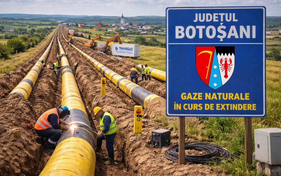 De la promisiuni la realitate: proiect major de gaze naturale în județul Botoșani