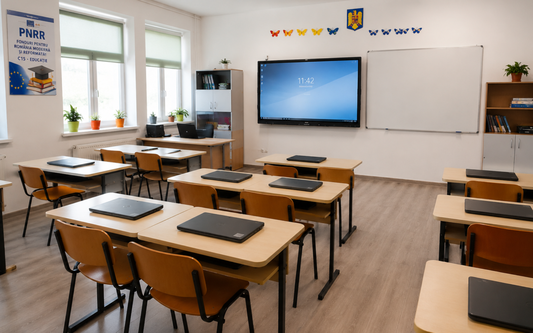 Școala Gimnazială Nr. 1 Hudești, modernizată prin fonduri PNRR. Investiție de peste 1,5 milioane de lei în educația copiilor