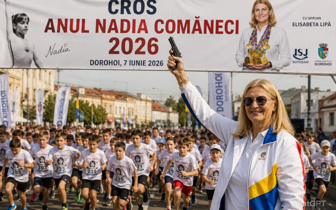 Dorohoiul devine capitala sportului juvenil: Elisabeta Lipă dă startul unei mari sărbători a mișcării