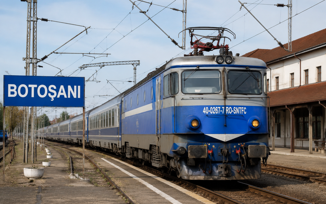 Linia de cale ferată spre Botoșani intră în era modernă: au fost semnate contractele pentru electrificare