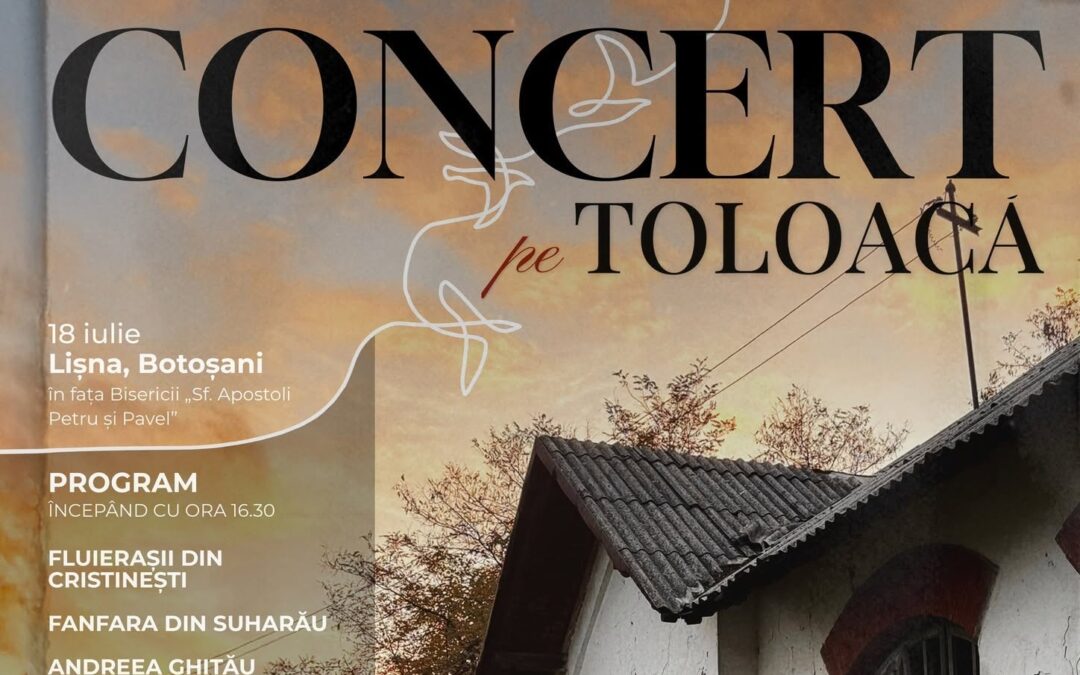 Concert pe Toloacă la Lișna pentru renașterea căminului cultural ridicat în 1897
