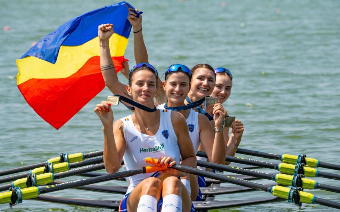 Dărăbăneanca Andrada Moroșanu a vâslit către medalia de bronz la Varese