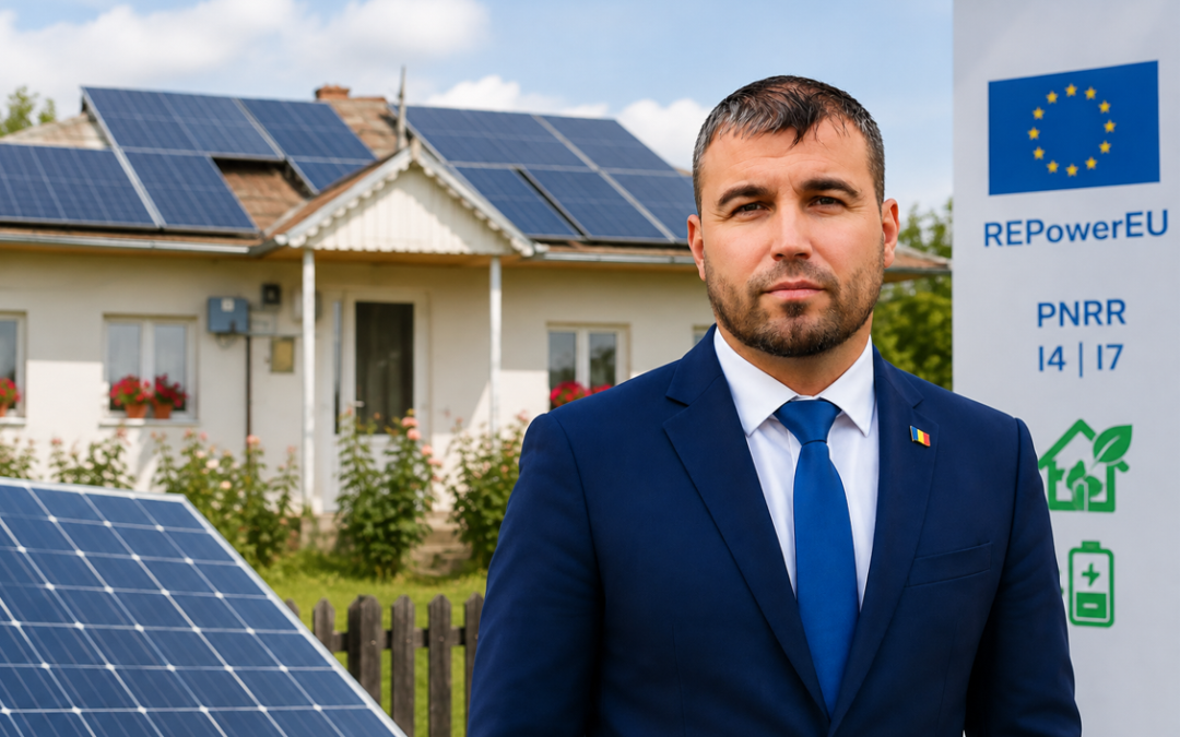 Hudești, 130 de gospodării transformate prin fonduri europene: REPowerEU, un proiect dus la bun sfârșit de administrația locală