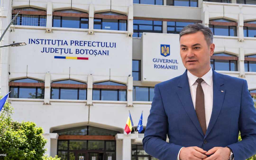 Dan Șlincu, experiența care inspiră încredere. O alegere cu greutate a PSD Botoșani pentru Prefectură